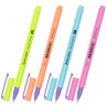 Ручка гелевая BRAUBERG COLOR PASTEL, СИНЯЯ, корпус ассорти, узел 0,5, линия 0,35 мм, 144121 по низкой цене оптом Краснодар, Москва, Уфа, Казань, Барнаул, Владивосток, Хабаровск, Сахалин, Красноярск, Екатеренбург, 