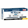 Ручка гелевая PENSAN "My King Gel", ЧЕРНАЯ, игольчатый узел 0,5 мм, линия письма 0,4 мм, 6400/12 по низкой цене оптом Краснодар, Москва, Уфа, Казань, Барнаул, Владивосток, Хабаровск, Сахалин, Красноярск, Екатеренбург, 