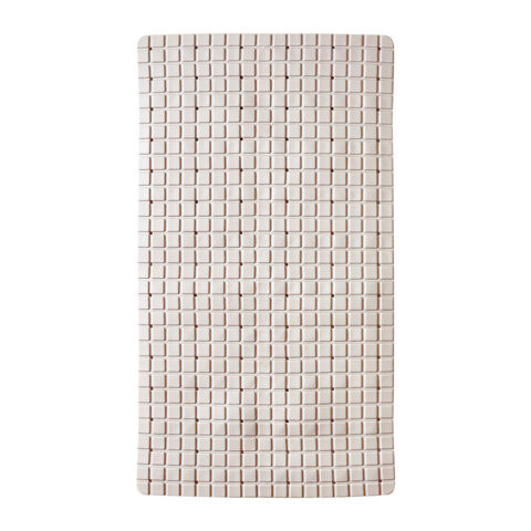 Коврик для ванны противоскользящий 71х40см, "Пиксели", бежевый, ПВХ, присоски, PRIMILA, 700383 по низкой цене оптом Коврик для ванны противоскользящий 71х40см, "Пиксели", бежевый, ПВХ, присоски, PRIMILA, 700383 по низкой цене оптом