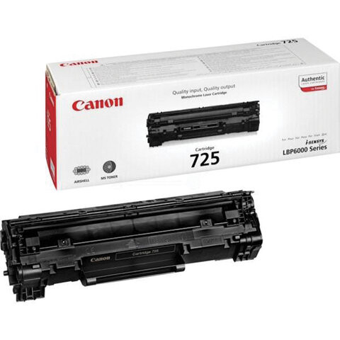 Картридж лазерный CANON (725) LBP6000/LBP6020/LBP6020B, оригинальный, ресурс 1600 стр., 3484B002 по низкой цене оптом 