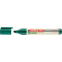Маркер для белых досок edding 29 EcoLine Cap-off, скошенный наконечник, 1-5 мм Зеленый
