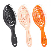 Расческа для волос массажная 22,5х6,5 см, цвета АССОРТИ MONTE VITA, 457416