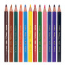 Карандаши цветные утолщенные BIC "Kids Evolution Triangle", 12 цветов, пластиковые, трехгранные, картонная упаковка, 8297356 по низкой цене оптом Краснодар, Москва, Уфа, Казань, Барнаул, Владивосток, Хабаровск, Сахалин, Красноярск, Екатеренбург, 