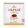 Чай АЗЕРЧАЙ черный с бергамотом, 100 пакетиков с ярлычками по 2 г, картонная коробка, 419830 по низкой цене оптом 