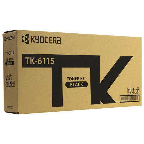 Тонер-картридж KYOCERA (TK-6115) M4125idn/M4132idn, ресурс 15000 стр., оригинальный, 1T02P10NL0 по низкой цене оптом 