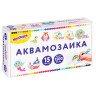 Аквамозаика, 15 цветов, 1500 бусин, в колорбоксе, ЮНЛАНДИЯ, 663778 по низкой цене оптом 
