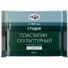 Пластилин скульптурный ГАММА "Студия", оливковый, 0,5 кг, мягкий, 2.80.Е050.004 по низкой цене оптом 