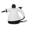 Пароочиститель POLARIS PSC 1102C STEAM, 1100 Вт, 3,5 бар, объем 0,27 л, 10 аксессуаров, черный/белый по низкой цене оптом 