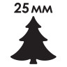 Дырокол фигурный "Елочка", диаметр вырезной фигуры 25 мм, ОСТРОВ СОКРОВИЩ, 227166 по низкой цене оптом 