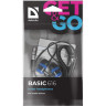 Наушники DEFENDER Basic 616, проводные, 1,1 м, стерео, вкладыши, черные, 63616 по низкой цене оптом Краснодар, Москва, Уфа, Казань, Барнаул, Владивосток, Хабаровск, Сахалин, Красноярск, Екатеренбург, 