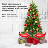 Ель новогодняя искусственная "Premium" 180 см, литой ПЭТ, зеленая, ЗОЛОТАЯ СКАЗКА, 591311 по низкой цене оптом 