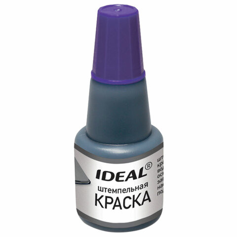 Краска штемпельная TRODAT IDEAL фиолетовая 24 мл, на водной основе, 7711ф, 153080 по низкой цене оптом 
