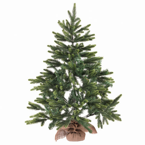Ель новогодняя искусственная "Royal Green" 90 см, литой ПЭТ+ПВХ, зеленая, ЗОЛОТАЯ СКАЗКА, 591710 по низкой цене оптом 