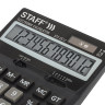 Калькулятор настольный STAFF STF-2512 (170х125 мм), 12 разрядов, двойное питание, 250136 по низкой цене оптом 
