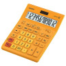 Калькулятор настольный CASIO GR-12С-RG (210х155 мм), 12 разрядов, двойное питание, ОРАНЖЕВЫЙ, GR-12C-RG-W-EP по низкой цене оптом 