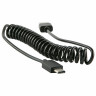 Кабель USB2.0 - Type-C, Red Line Spiral, черный, УТ000015710 по низкой цене оптом 