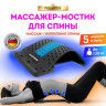 Массажер для спины/мостик для растяжки PREMIUM, 3 уровня нагрузки, синяя вставка, DASWERK, 680035 по низкой цене оптом 