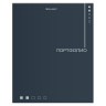Папка-портфолио универсальная, 4 кольца, 20 файлов 10 вкладышей, 7БЦ матовая, BRAUBERG, 117553 по низкой цене оптом 