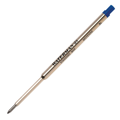 Стержень шариковый WATERMAN (Франция) "Standard Maxima", металлический 112 мм, 0,5 мм, синий, 1964016 по низкой цене оптом 