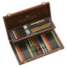 Набор художественный FABER-CASTELL "Art & Graphic Compendium", 54 предмета, деревянный ящик, 110088 по низкой цене оптом 