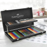 Набор художественный FABER-CASTELL "Art & Graphic Compendium", 54 предмета, деревянный ящик, 110088 по низкой цене оптом 