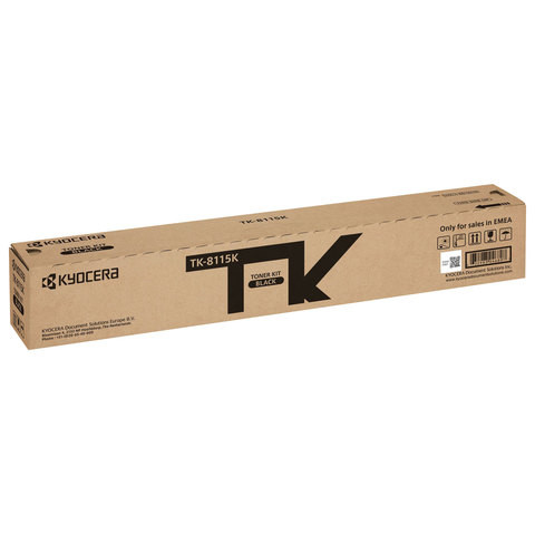 Тонер-картридж KYOCERA (TK-8115K) M8124cidn/M8130cidn, черный, ресурс 12000 стр., оригинальный, 1T02P30NL0 по низкой цене оптом 