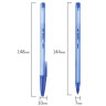 Ручка шариковая масляная BIC "Cristal Soft", СИНЯЯ, корпус тонированный, узел 1,2 мм, линия 0,35 мм, 951434 по низкой цене оптом Краснодар, Москва, Уфа, Казань, Барнаул, Владивосток, Хабаровск, Сахалин, Красноярск, Екатеренбург, 