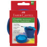 Стакан для воды FABER-CASTELL "Clic&Go", складной, пластиковый, синий, 181510 по низкой цене оптом 