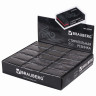 Ластик BRAUBERG "BlackJack", 40х20х11 мм, черный, прямоугольный, картонный держатель, 222466 по низкой цене оптом Краснодар, Москва, Уфа, Казань, Барнаул, Владивосток, Хабаровск, Сахалин, Красноярск, Екатеренбург, 