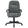 Кресло офисное BRABIX PREMIUM "Trend EX-568", велюр, серое, 533013 по низкой цене оптом Краснодар, Москва, Уфа, Казань, Барнаул, Владивосток, Хабаровск, Сахалин, Красноярск, Екатеренбург, 