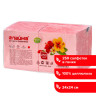 Салфетки бумажные, 250 шт., 24х24 см, LAIMA/ЛАЙМА, красные (пастельный цвет), 100% целлюлоза, 111950 по низкой цене оптом 