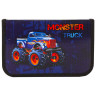 Пенал ПИФАГОР, 1 отделение, ламинированный картон, 19х11 см, "MONSTER TRUCK", 229147 по низкой цене оптом 