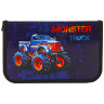 Пенал ПИФАГОР, 1 отделение, ламинированный картон, 19х11 см, "MONSTER TRUCK", 229147 по низкой цене оптом 