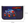 Пенал ПИФАГОР, 1 отделение, ламинированный картон, 19х11 см, "MONSTER TRUCK", 229147 по низкой цене оптом 