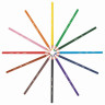 Карандаши цветные BIC "Kids ECOlutions Evolution", 12 цветов, пластиковые, заточенные, европодвес, 82902910