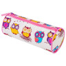 Пенал-тубус BRAUBERG, с эффектом Soft Touch, мягкий, "Owls", 22х8 см, 229007 по низкой цене оптом 