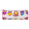 Пенал-тубус BRAUBERG, с эффектом Soft Touch, мягкий, "Owls", 22х8 см, 229007 по низкой цене оптом 