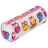 Пенал-тубус BRAUBERG, с эффектом Soft Touch, мягкий, "Owls", 22х8 см, 229007 по низкой цене оптом 
