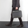 Сумка портфель BRAUBERG Expert с отделением для ноутбука 15,6", 2 отделения, серая, 30х40х12 см, 270825 по низкой цене оптом 