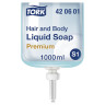 Картридж с жидким мылом-гелем для тела и волос одноразовый TORK (Система S1) Premium, 1 л, 421601, 420601 по низкой цене оптом  Картридж с жидким мылом-гелем для тела и волос одноразовый TORK (Система S1) Premium, 1 л, 421601, 420601 по низкой цене оптом