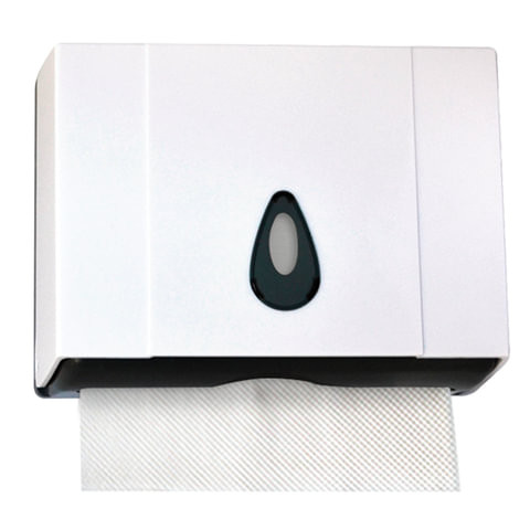 Диспенсер для полотенец KSITEX (Система Н2), Interfold, mini, белый, ТН-8025A по низкой цене оптом Краснодар, Москва, Уфа, Казань, Барнаул, Владивосток, Хабаровск, Сахалин, Красноярск, Екатеренбург, 