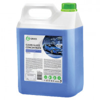 Средство для мытья стекол и зеркал 5 кг GRASS CLEAN GLASS CONCENTRATE, нейтральное, концентрат, 130101