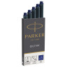 Картриджи чернильные PARKER "Cartridge Quink", КОМПЛЕКТ 5 шт., синие, 1950384 по низкой цене оптом Краснодар, Москва, Уфа, Казань, Барнаул, Владивосток, Хабаровск, Сахалин, Красноярск, Екатеренбург, 