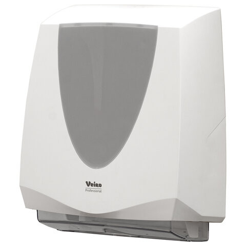 Диспенсер для полотенец листовых VEIRO Professional (H2/H3) "Prima", V/Z/W-сложения, белый по низкой цене оптом Краснодар, Москва, Уфа, Казань, Барнаул, Владивосток, Хабаровск, Сахалин, Красноярск, Екатеренбург, 