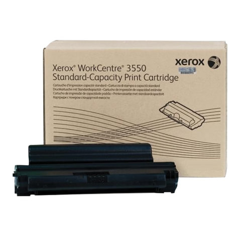 Тонер-картридж XEROX (106R01529) WorkCentre 3550, оригинальный, ресурс 5000 стр. по низкой цене оптом Краснодар, Москва, Уфа, Казань, Барнаул, Владивосток, Хабаровск, Сахалин, Красноярск, Екатеренбург, 