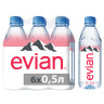 Вода негазированная минеральная EVIAN (Эвиан), 0,5 л, пластиковая бутылка, 13861 по низкой цене оптом Краснодар, Москва, Уфа, Казань, Барнаул, Владивосток, Хабаровск, Сахалин, Красноярск, Екатеренбург, 