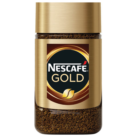 Кофе молотый в растворимом NESCAFE (Нескафе) "Gold", сублимированный, 47,5 г, стеклянная банка, 04837, 12326225 по низкой цене оптом Кофе молотый в растворимом NESCAFE (Нескафе) "Gold", сублимированный, 47,5 г, стеклянная банка, 04837, 12326225 по низкой цене оптом