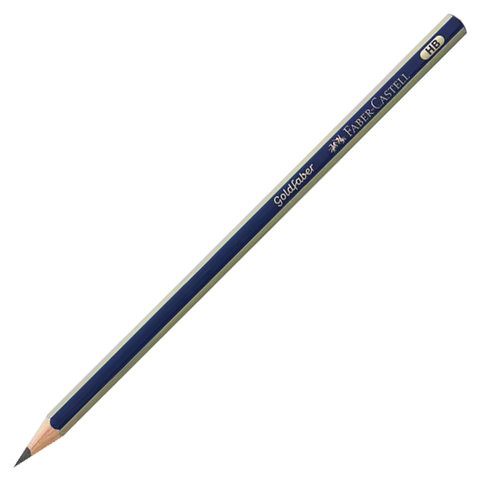 Карандаш чернографитный FABER-CASTELL, 1 шт., "1221", HB, без резинки, корпус черный, 112500 по низкой цене оптом Краснодар, Москва, Уфа, Казань, Барнаул, Владивосток, Хабаровск, Сахалин, Красноярск, Екатеренбург, 