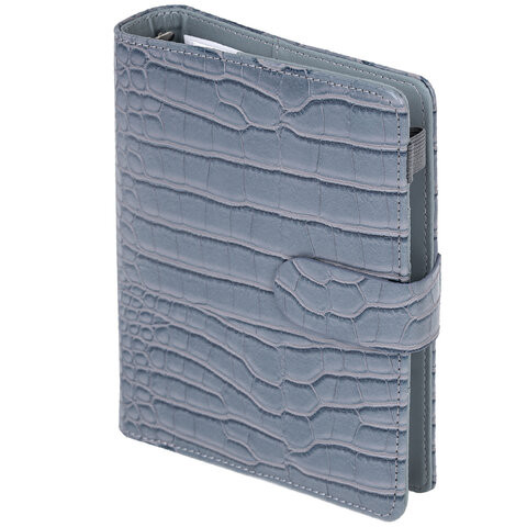 Ежедневник-органайзер недатированный B6 150x190мм BRAUBERG "Comodo", под кожу, 160л, серый, 116207 по низкой цене оптом Ежедневник-органайзер недатированный B6 150x190мм BRAUBERG "Comodo", под кожу, 160л, серый, 116207 по низкой цене оптом