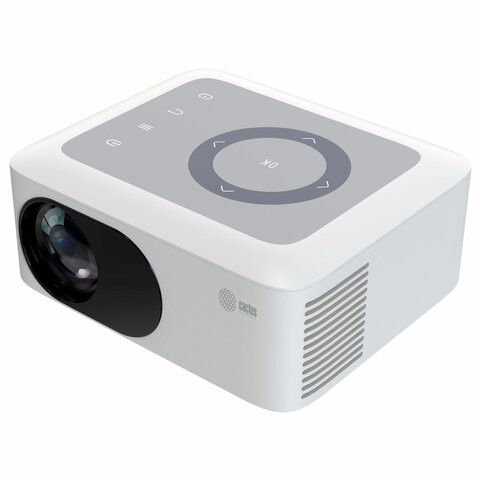 Проектор CACTUS CS-PRE.08WT.WXGA, LCD, 1280x720, 16:9, 1500 лм, 1000:1, 0,5 кг, белый по низкой цене оптом 